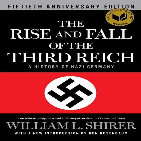 rise and fall of the third reich book cover